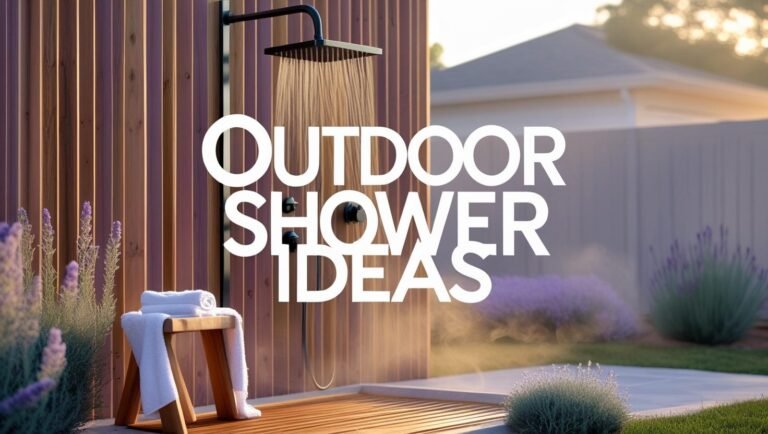 Outdoor Shower Ideas to Refresh Any Backyard Oasis